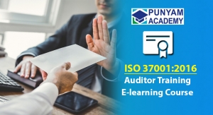 Enroll with ISO 37001 Auditor Training - Online course